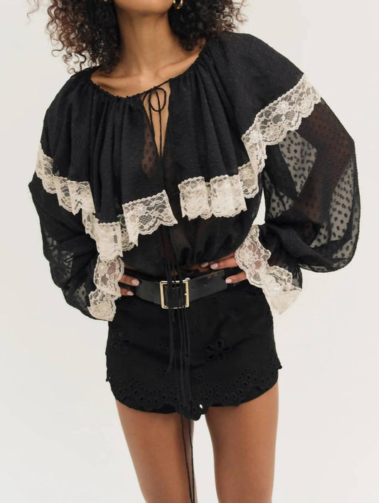 For Love & Lemons - June Long Sleeve Top