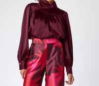 Crosby By Mollie Burch - Vinyl Wesson Blouse