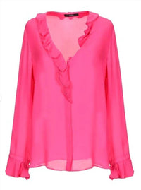 ETRO Women's Silk Top in pink - women's t-shirt