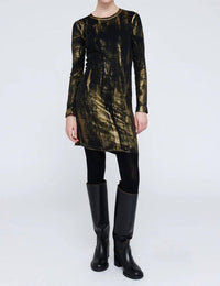 Raquel Allegra Liza Dress in multi - women's dress