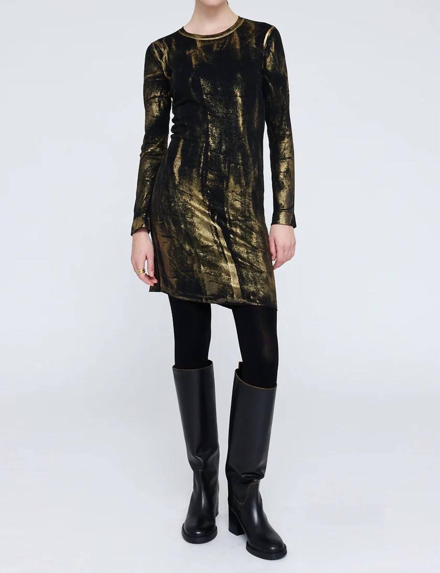 Raquel Allegra Liza Dress in multi - women's dress