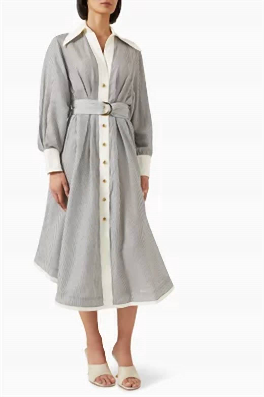 Zimmermann - Hypnotic Tuck Midi Dress