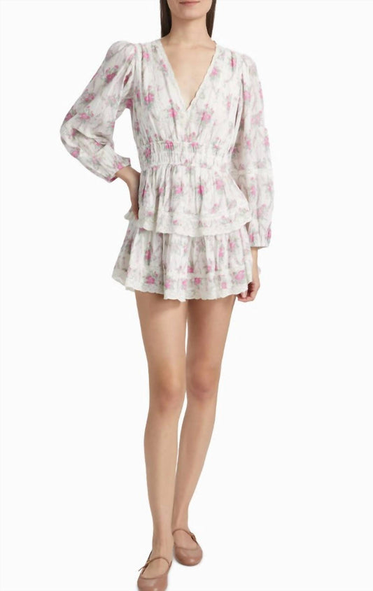 Loveshackfancy - Rosamina Rose Picnic Mini Dress