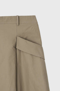 The Loom - Women's Box Pleats Pocket Skirt