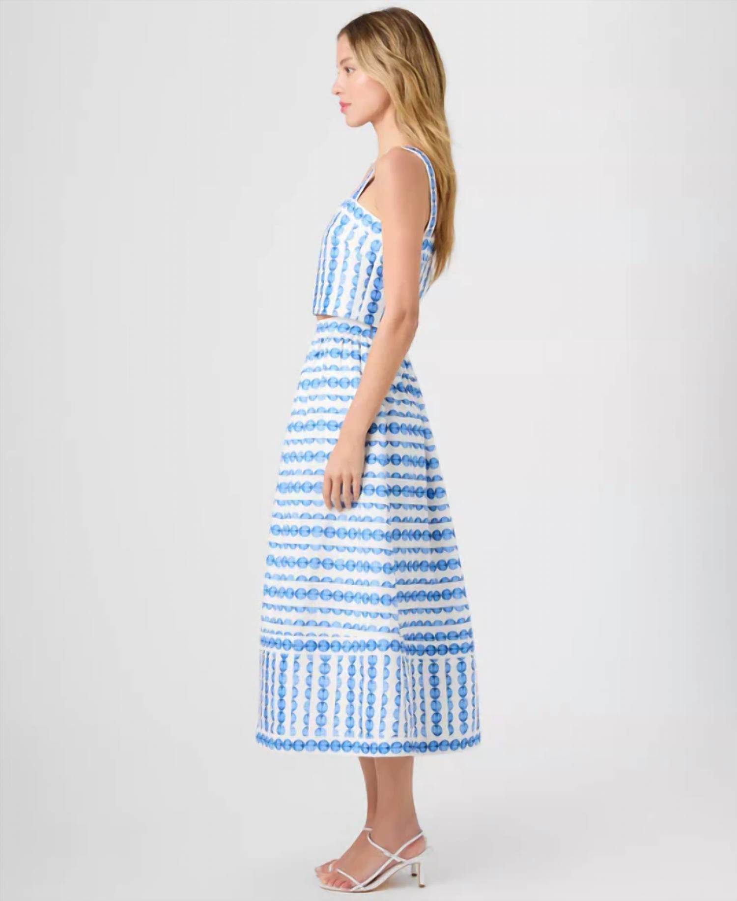 French Connection - Structured Taffeta Skirt