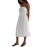 Bella Dahl - Women's Ruffle Hem Midi Dress