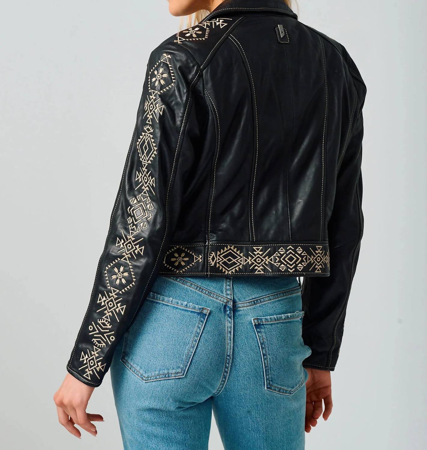 Mauritius - Aztec Embroidered Jacket