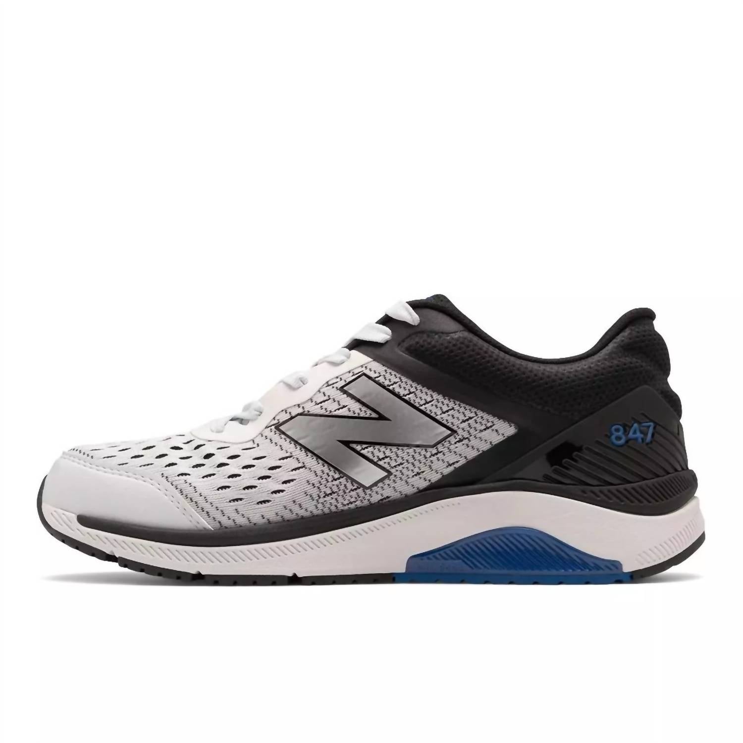 New Balance Men's 847v4 Motion Control Sneakers in arctic fox - men's sneaker - detail view
