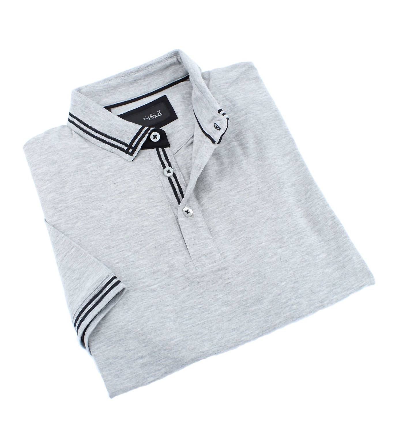 Eight X - Slim Fit Polo With Trim