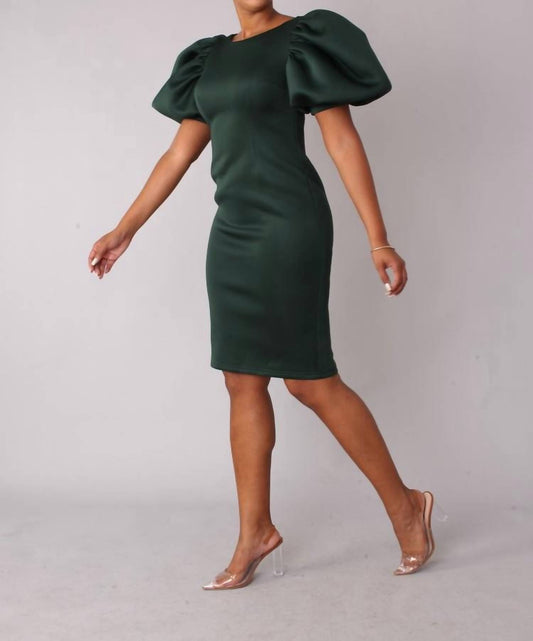 For Her Nyc - Scuba Midi Dress