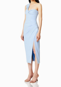Elliatt - Fawn One Shoulder Midi Dress