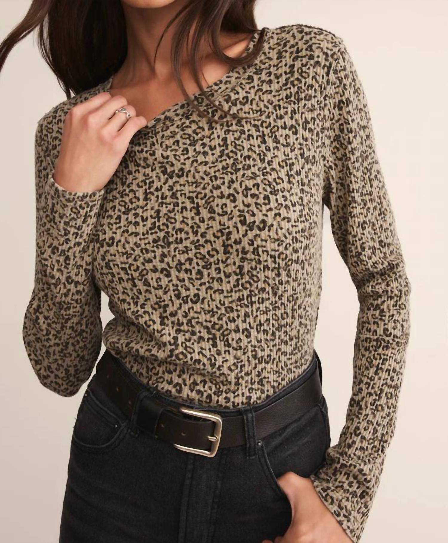 Z Supply - Arlet Animal Mini Thermal Top