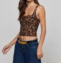 L'Agence - Rasha Shirred Tank Top