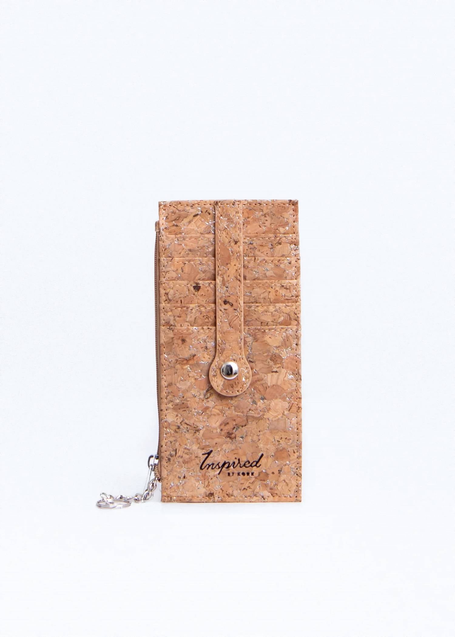 Kork Goods - Women's Cork Credit Card Zipper Wallet