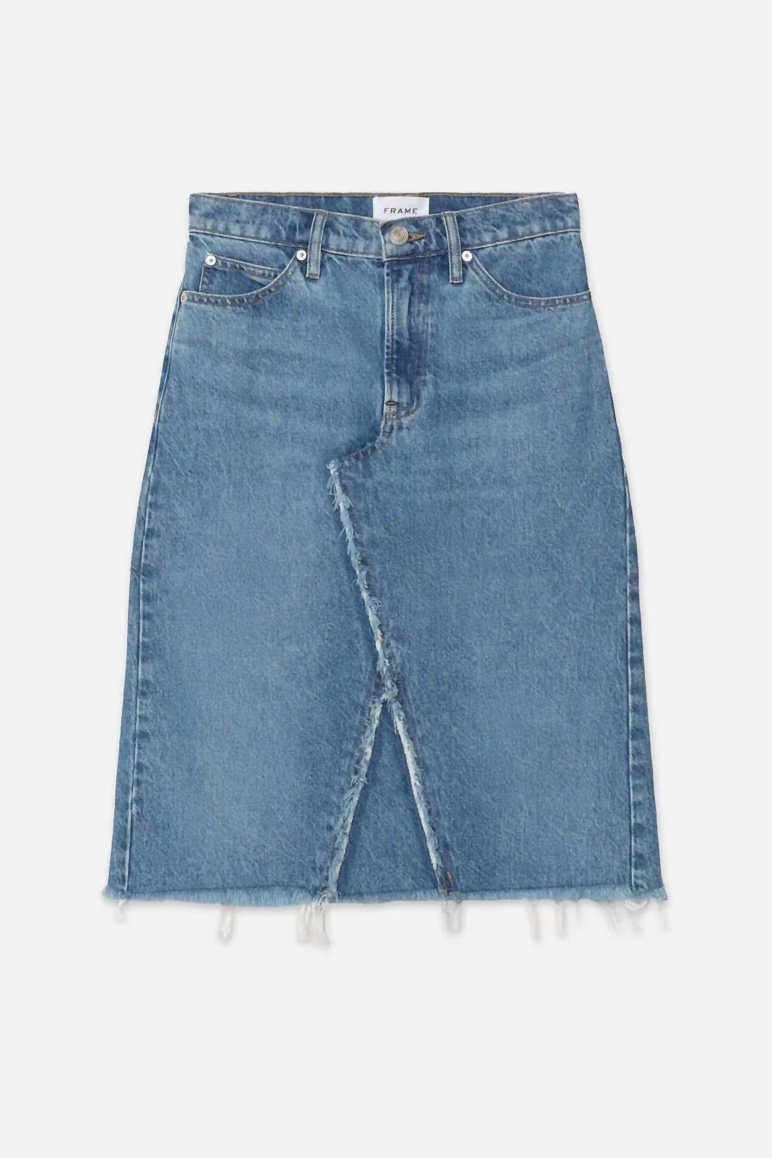Frame - Women's Deconstructed Skirt