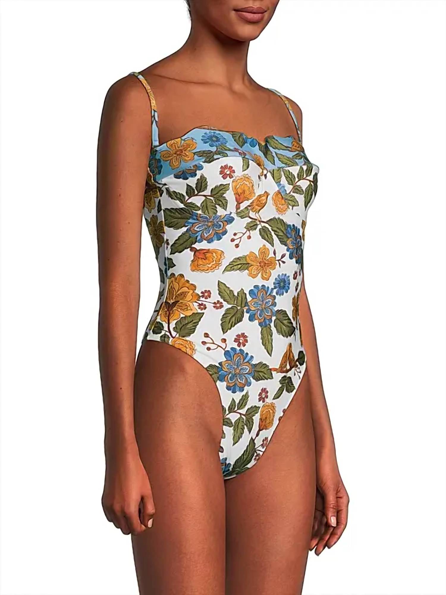 Farm Rio - Garden Scarf One Piece Swimsuit