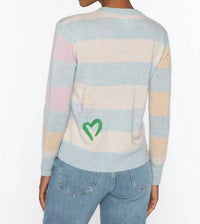 Kinross - Colorblock Stripe Crew Sweater