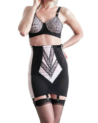 Rago - High Waist Open Bottom Girdle With Zipper