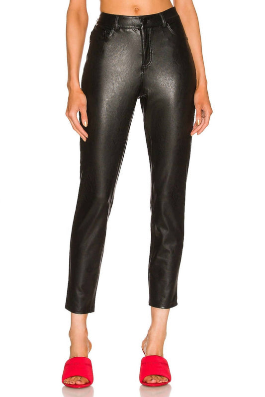 Commando - FAUX LEATHER FIVE POCKET PANTS