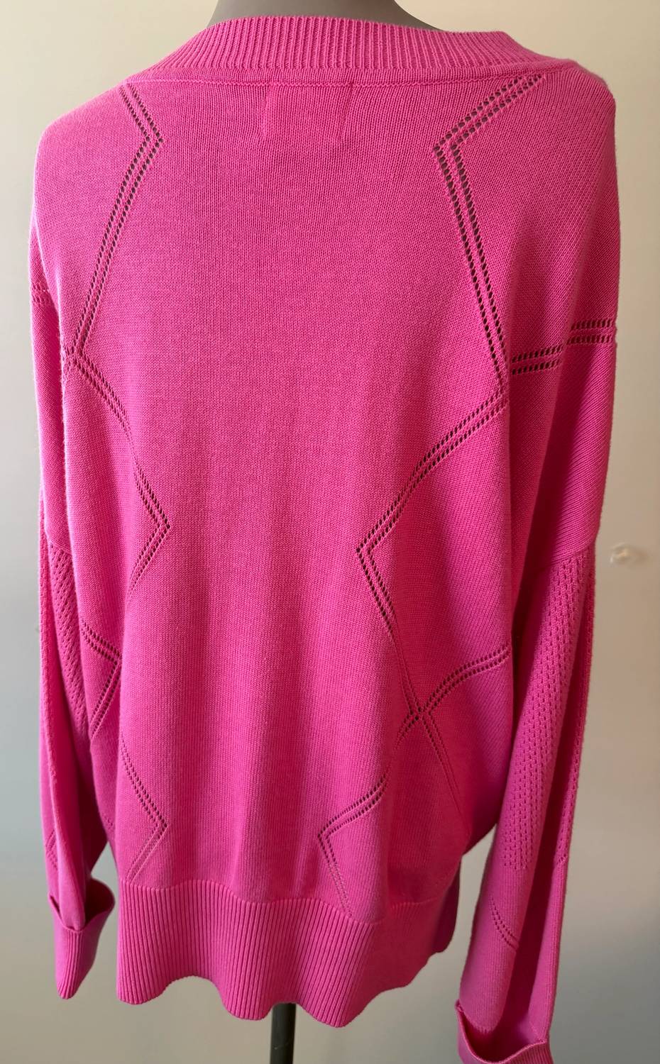 Wispr - Women's Arabella Pointelle V Sweater