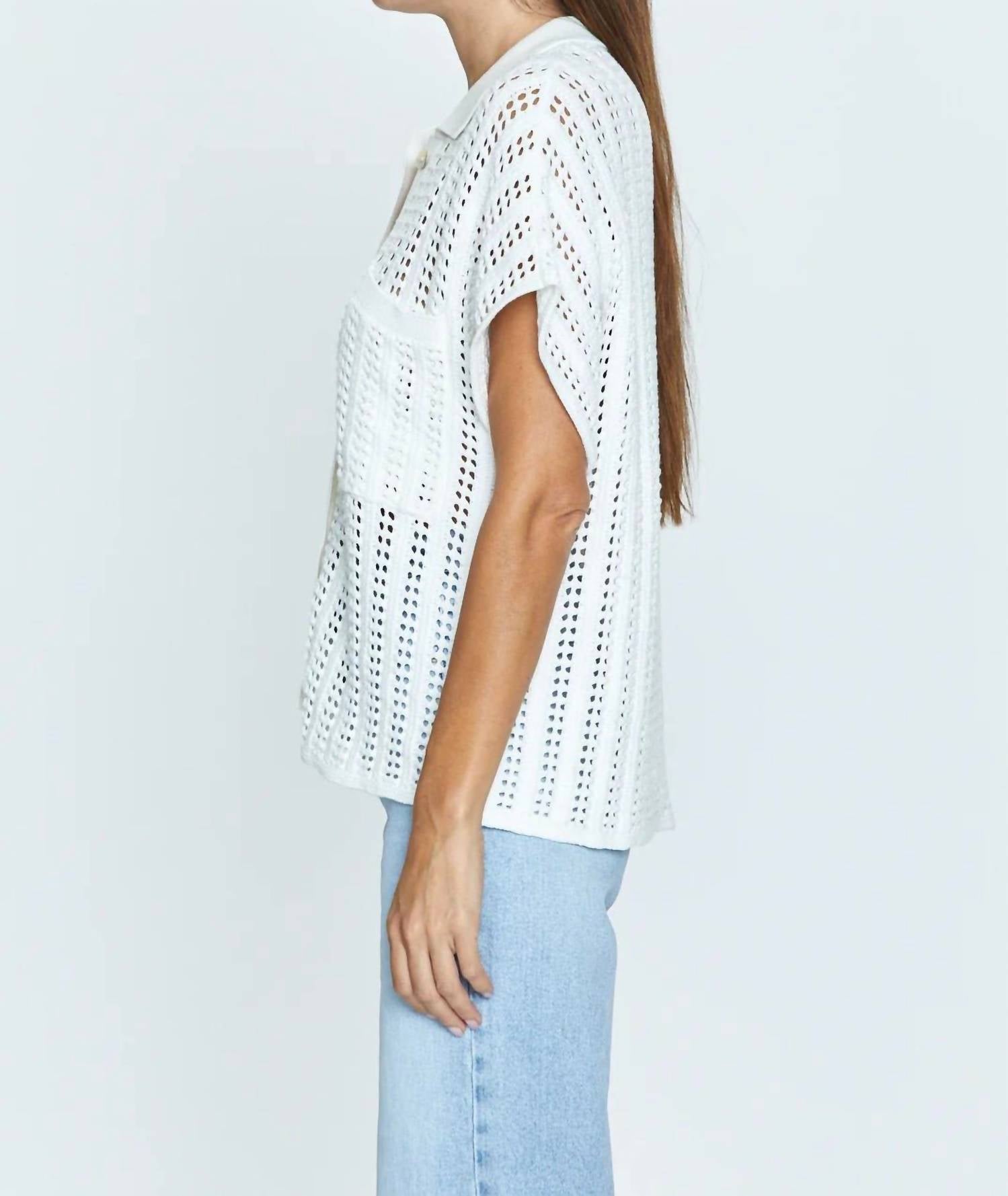Pistola - Lola Crochet Shirt