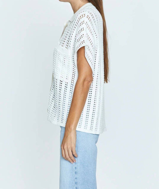 Pistola - Lola Crochet Shirt