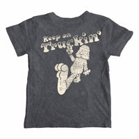 Tiny Whales - Girls' Keep On Truckin' Short Sleeve Tee