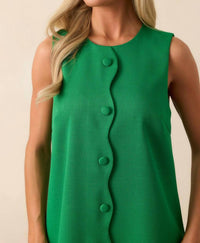 Prosperina - Tate Scallop Mini Dress