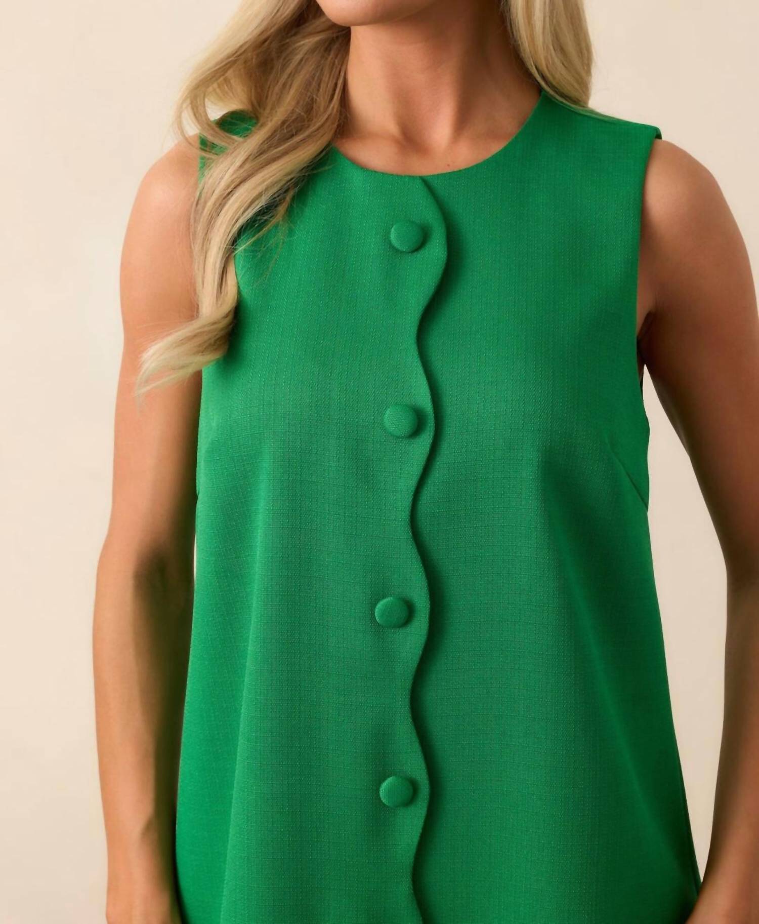 Prosperina - Tate Scallop Mini Dress