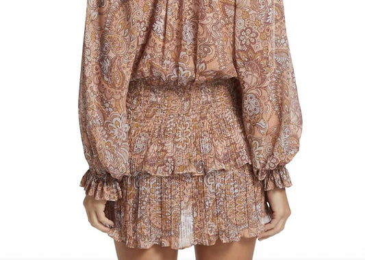 Printed Barron Dress