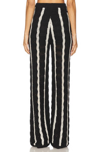 Central Park West - Novelty Stich Midrise Pant