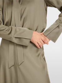 Marc Cain - Calf Length Tie Neck Dress