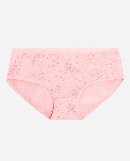 Danskin - Girls 5-pack Printed Cotton Spandex Bikini Underwear