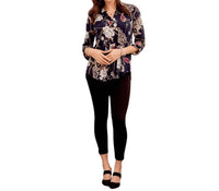Dear Scarlett - Paisley 3/4 Sleeve Top