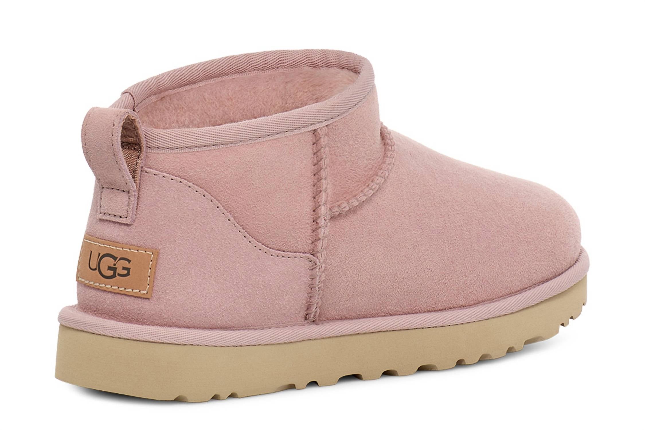 UGG Women's Classic Ultra Mini Boot in rose grey - women's shoe - view 4