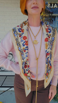 Lucy Paris - Pretty Little Silk Sweater