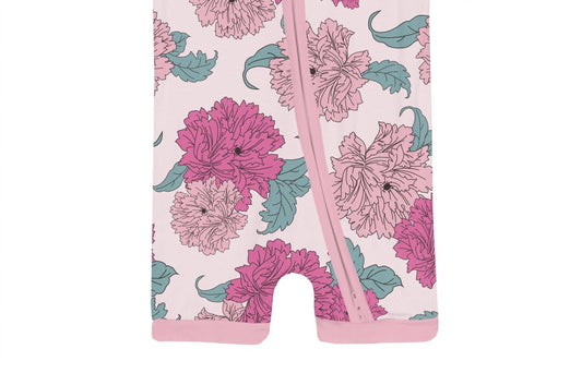 Kickee - Infant & Toddler Girl's Shorty Sleeper With Zipper