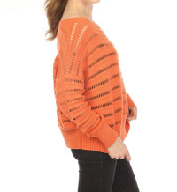 Planet By Lauren G. - Loomed Boatneck Sweater