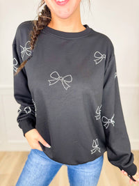 Sew In Love - Adored By You Cotton Blend Long Sleeve Top