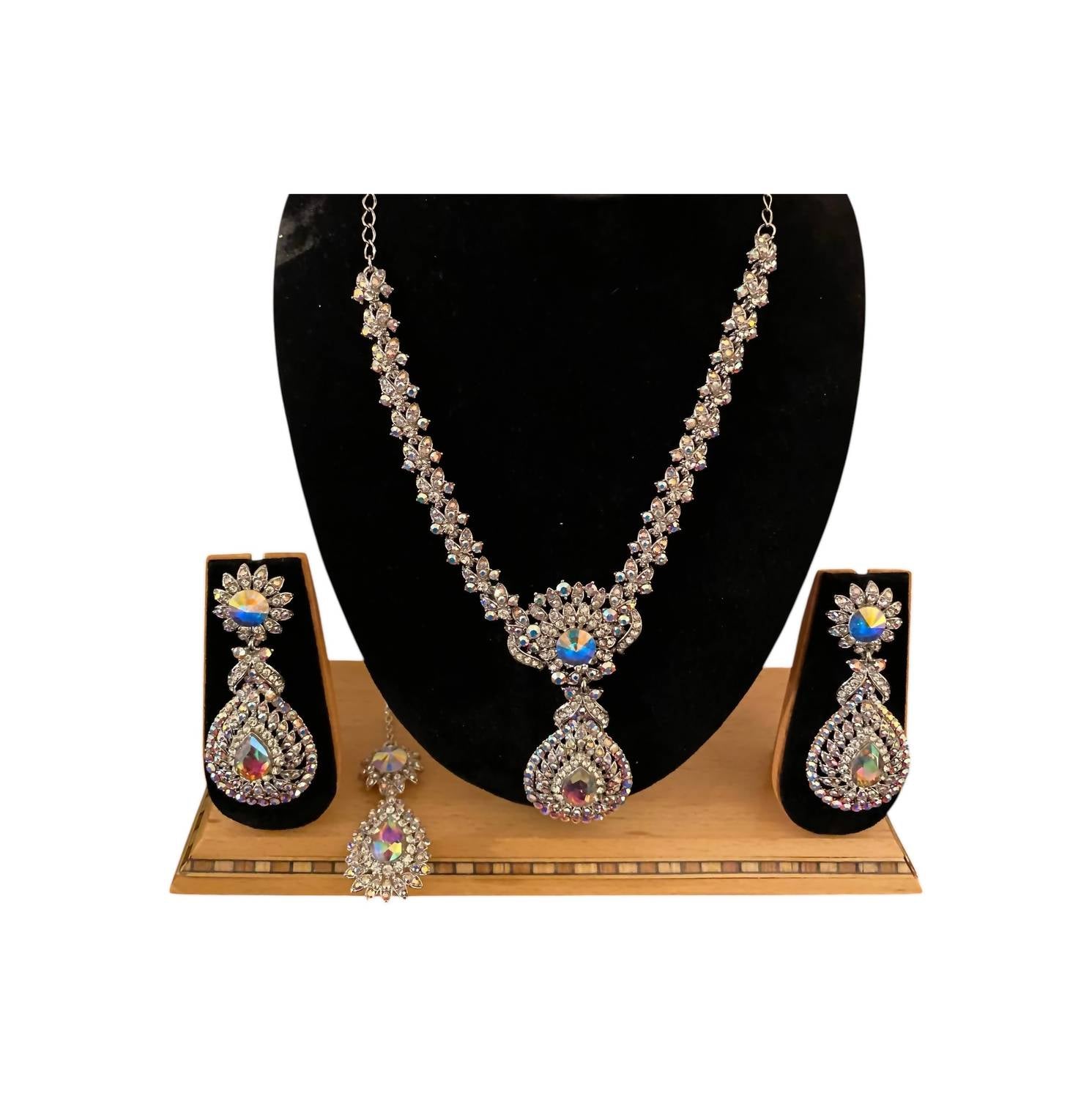 Donna Vinci - Women's J175 Necklace And Earrings Jewelry Set