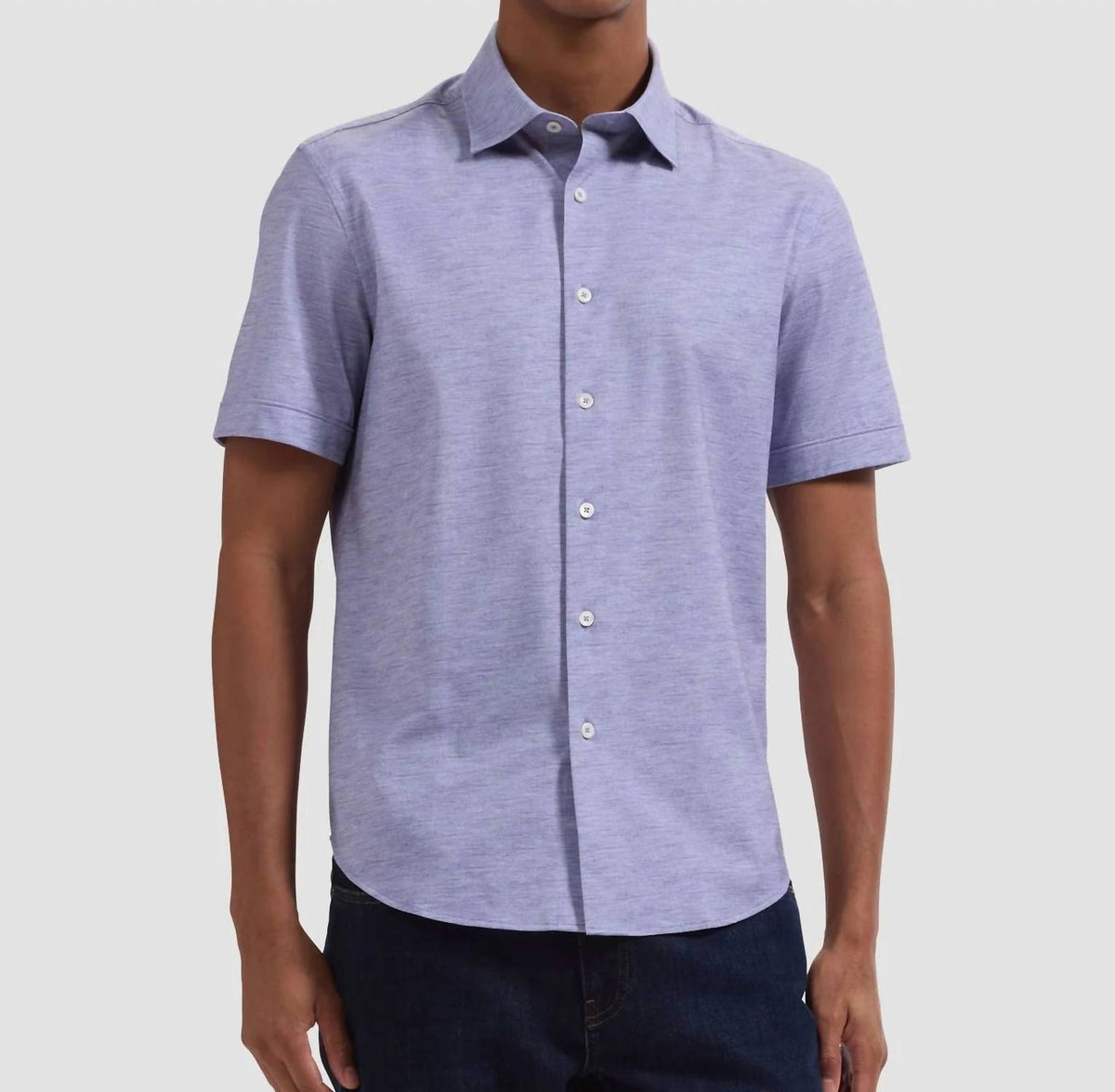Bugatchi Uomo - Ooohcotton Miles Short Sleeve Shirt