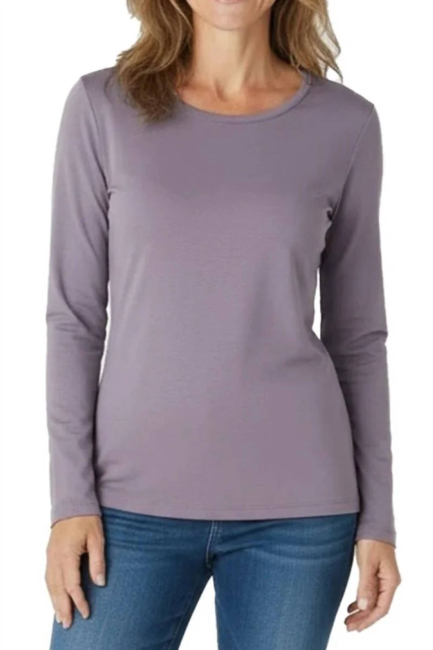 Twelve Eighty Eight - Beyond the Basics Long Sleeve Crew Neck Tee