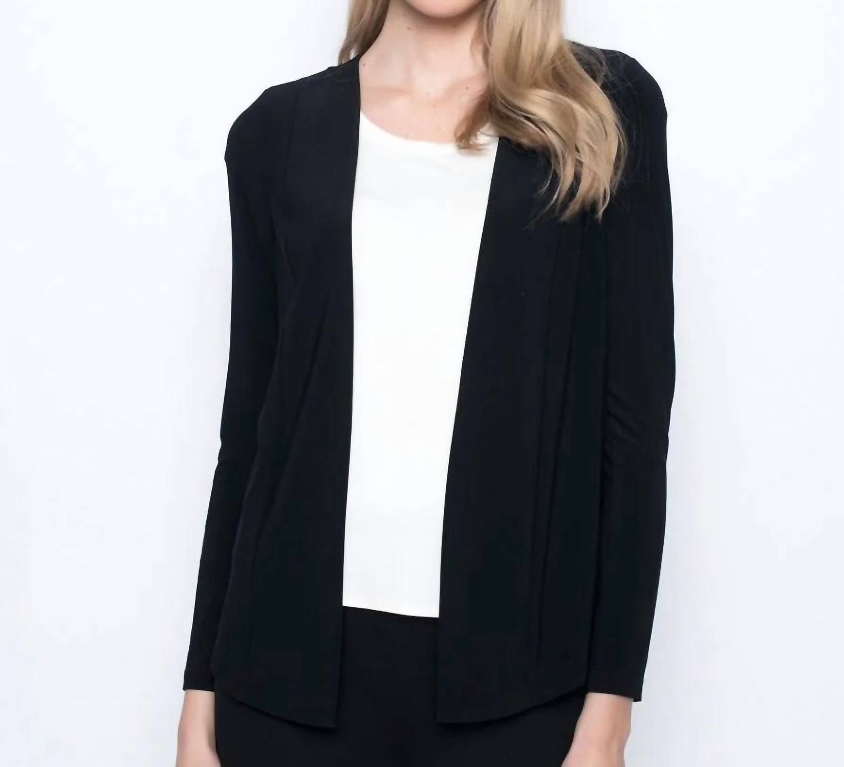 Picadilly - Long Open Front Jacket