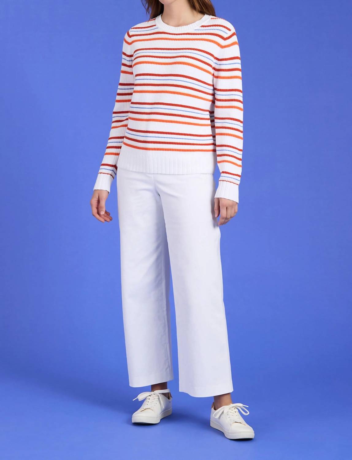 Tyler Boe - Cory Cotton Textured Stripe Sweater