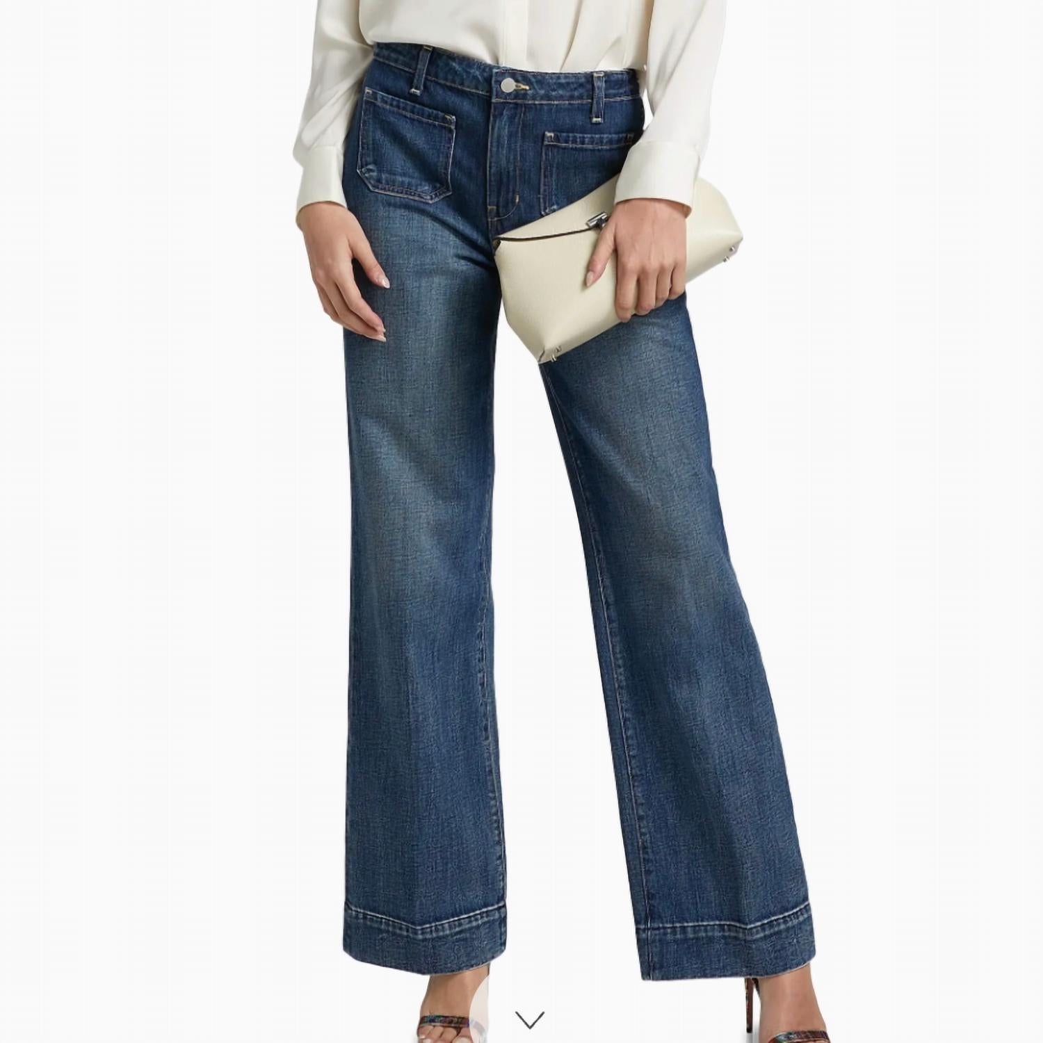 L'Agence - Nolan Patch Pocket Jeans