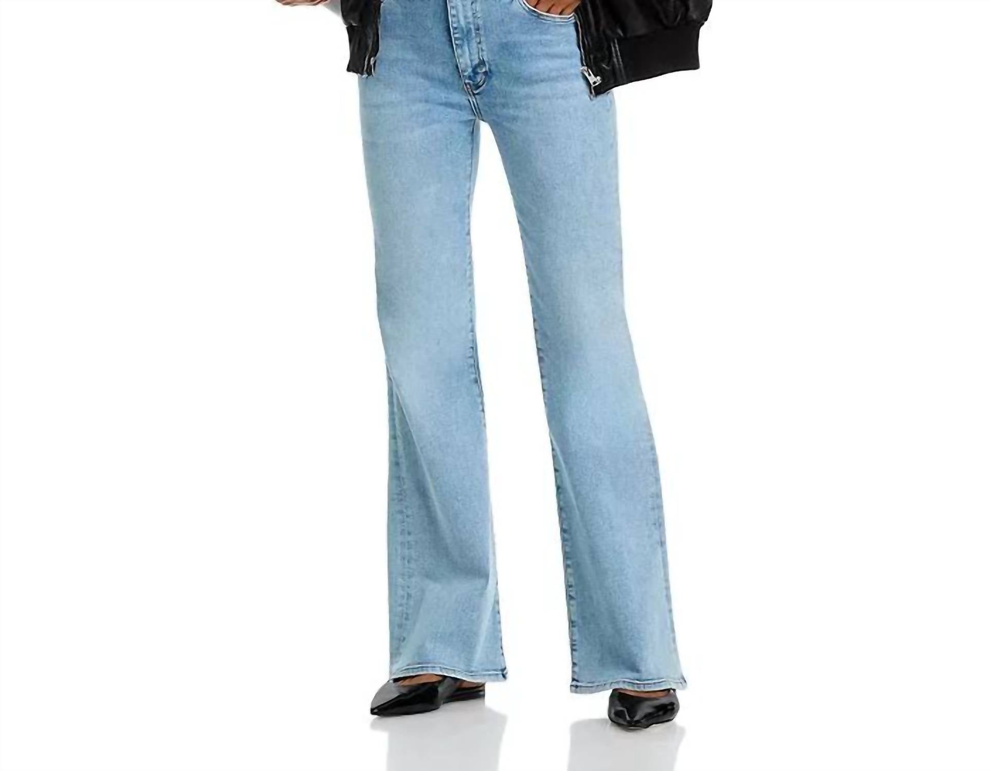 FRAME Icon Flare Leg Jeans in ripple - women's jeans