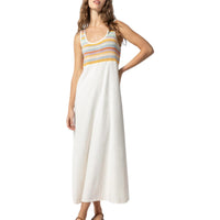 Lilla P - Women's Crochet Insert Maxi Dress