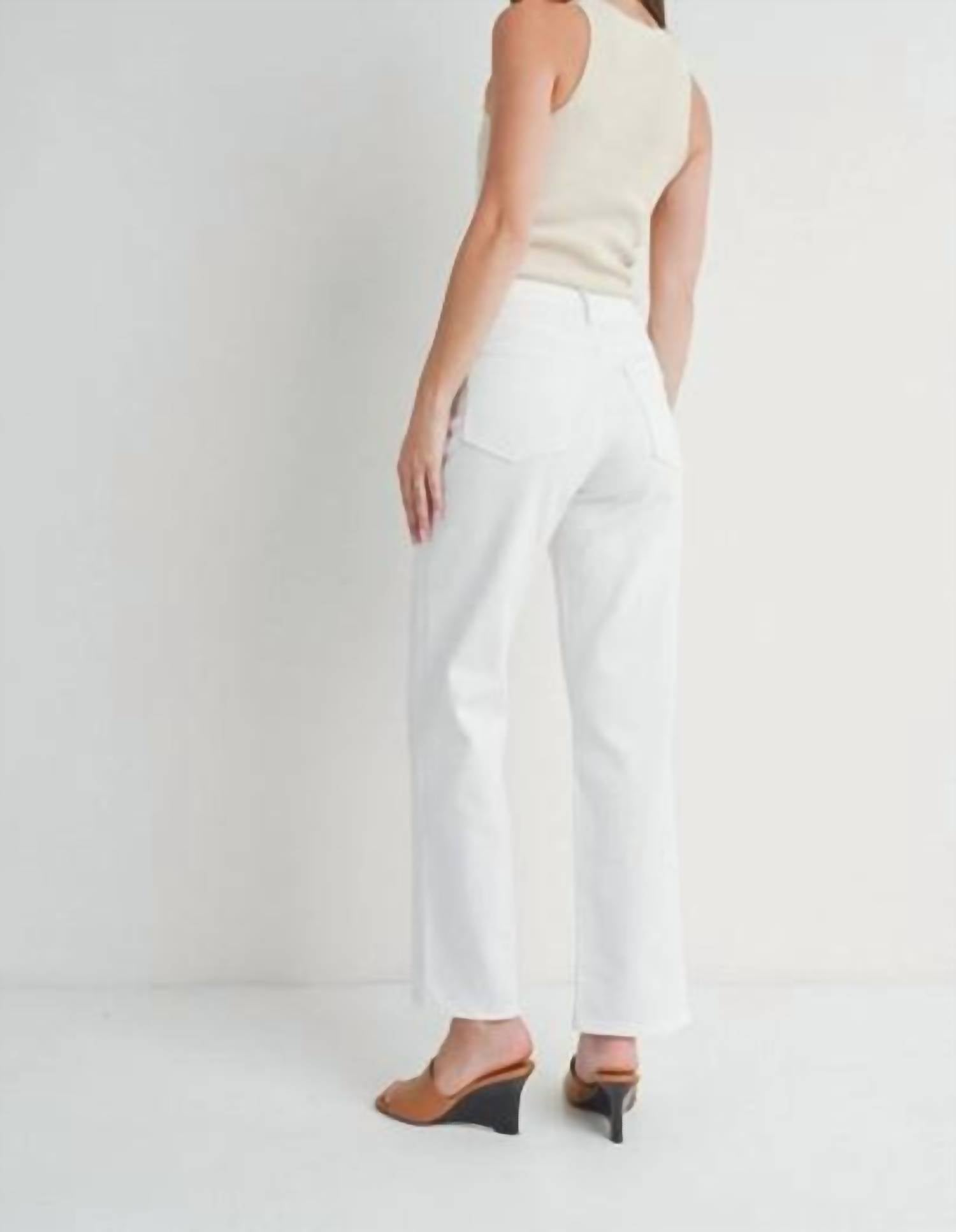 Just Usa - Classic Straight Leg High-rise Jean