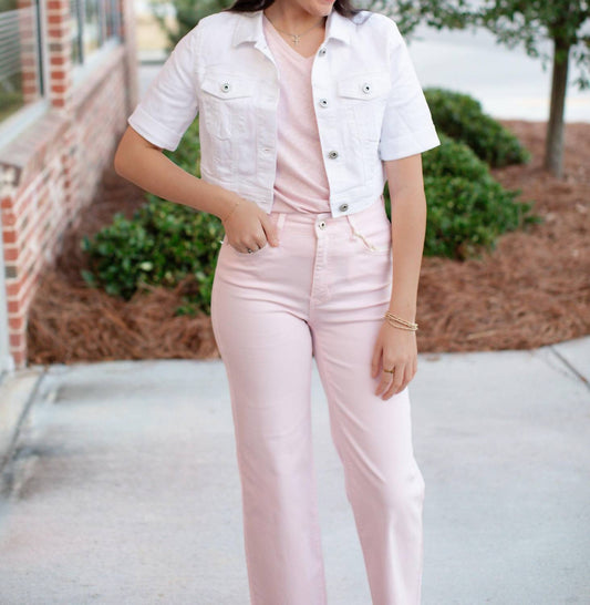 Charlie B - Women's Cropped Jean Jacket