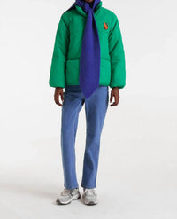 Compania Fantastica - Quilted Coat With Embroidered Jaguar